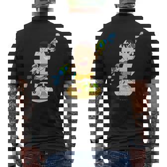 クレヨンしんちゃん カスカベ防衛隊！ウォーター！ ボーちゃん メンズTシャツ バックプリント - Kawaiitshirt