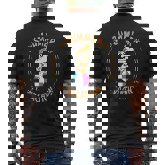 クレヨンしんちゃん サマーヴァケーションひまわり メンズTシャツ バックプリント - Kawaiitshirt