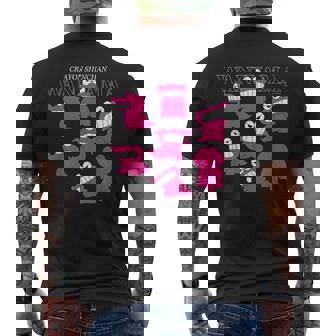 クレヨンしんちゃん ワニ山さんいっぱい！ メンズTシャツ バックプリント - Kawaiitshirt