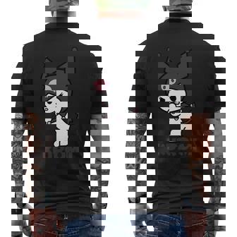 クロミ Usデザイン ふりむき 長袖tシャツ メンズTシャツ バックプリント - Kawaiitshirt