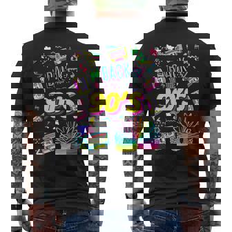 クールな90年代フォーエバー、ヴィンテージレトロバックトゥ90年代のグラフィックデザイン。 メンズTシャツ バックプリント - Kawaiitshirt