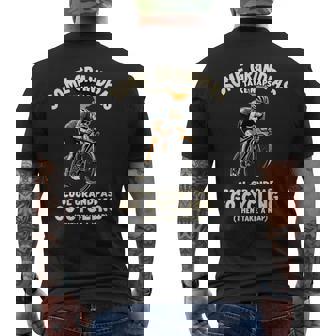 クールなグランパス自転車サイクリング メンズTシャツ バックプリント - Kawaiitshirt