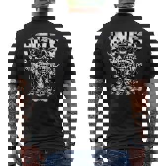 クールアーバンカルチャーチカーノラテン系メキシカンプライドホーミーズ メンズTシャツ バックプリント - Kawaiitshirt