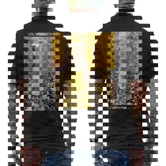 グスタフ・クリムト パラスアテナ アートデザイン メンズTシャツ バックプリント - Kawaiitshirt