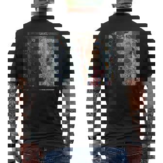 グスタフ・クリムトによる死と生1916 メンズTシャツ バックプリント - Kawaiitshirt