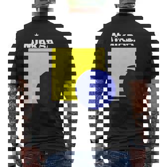 グラフィック＆ロゴ Wh バレーボール メンズTシャツ バックプリント - Kawaiitshirt