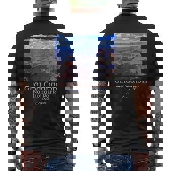 グランドキャニオン国立公園、アリゾナ州カラフルシーニックtシャツ メンズTシャツ バックプリント - Kawaiitshirt