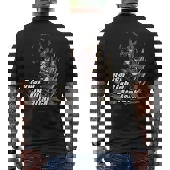 グランブルーファンタジーヴァーサス -ライジング- Dash Light Attack ガレヲン メンズTシャツ バックプリント - Kawaiitshirt