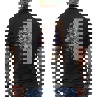 グランブルーファンタジーヴァーサス -ライジング- サンダルフォン メンズTシャツ バックプリント - Kawaiitshirt