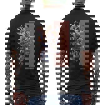 グランブルーファンタジーヴァーサス -ライジング- ソリッズ メンズTシャツ バックプリント - Kawaiitshirt