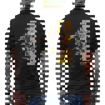 グランブルーファンタジーヴァーサス -ライジング- ユーステス メンズTシャツ バックプリント - Kawaiitshirt