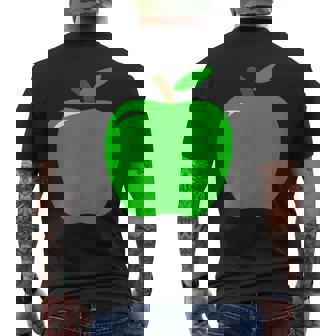 グリーンアップル メンズTシャツ バックプリント - Kawaiitshirt