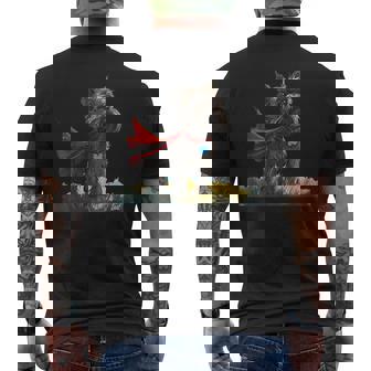 ケアンテリア犬 ケアンテリア メンズTシャツ バックプリント - Kawaiitshirt