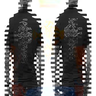 ケルトクロス メンズTシャツ バックプリント - Kawaiitshirt