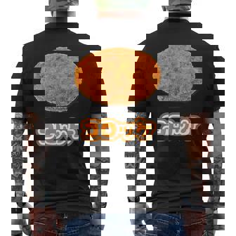 コロッケ【ご飯タイム】食べ物 おかず【変なtシャツ屋さん】面白い ポップ デザイン メンズTシャツ バックプリント - Kawaiitshirt