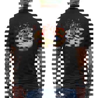 コンサート・イン・ザ・エッグヒエロニムス・ボッシュ メンズTシャツ バックプリント - Kawaiitshirt