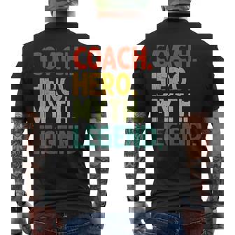 コーチ ヒーロー 神話 伝説 ヴィンテージ ファニー コーチ メンズTシャツ バックプリント - Kawaiitshirt