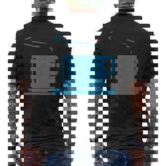 コーヒー、紅茶、カップ メンズTシャツ バックプリント - Kawaiitshirt