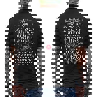 コールマン 名前 Its A Coleman Thing You Wouldn't Understand メンズTシャツ バックプリント - Kawaiitshirt