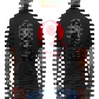 ゴシック アニメ 鬼 わいふ かわいい 日本 漫画 ヴェーパーウェア レトロ メンズTシャツ バックプリント - Kawaiitshirt