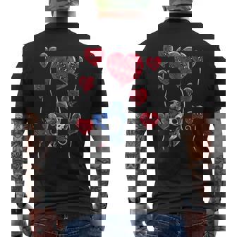 ゴシック様式 ゴシックスタイル ゴシック調 パステルゴス パステル・ゴス パステルカラーのゴス クリーピーキュート メンズTシャツ バックプリント - Kawaiitshirt