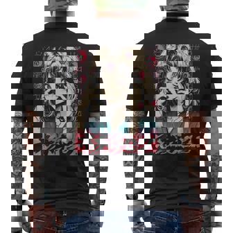 ゴス グランジ 鬼 アニメ 少女 ワイフ ホラー オルト 美学 メンズTシャツ バックプリント - Kawaiitshirt