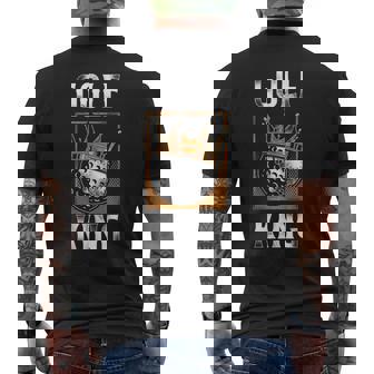 ゴルフキング ヴィンテージボールクラウン ゴルフキング メンズTシャツ バックプリント - Kawaiitshirt