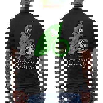 ゴーヤさん メンズTシャツ バックプリント - Kawaiitshirt