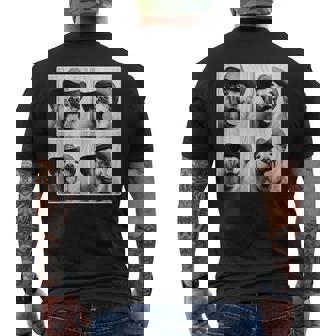 ゴールデンレトリバー カウボーイハット フォトブース セルフィー おもしろ犬 メンズTシャツ バックプリント - Kawaiitshirt