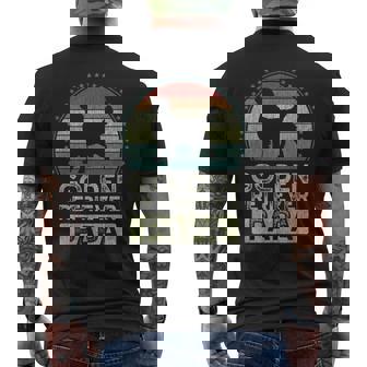 ゴールデンレトリバー 父の日 メンズTシャツ バックプリント - Kawaiitshirt