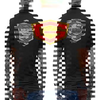 サイエンス忍者チーム ガッチャマン ビンテージアニメーションシリーズロゴ メンズTシャツ バックプリント - Kawaiitshirt