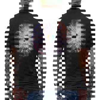 サイケデリック キノコ 胞子 プリント マッシュルーム マジック メンズTシャツ バックプリント - Kawaiitshirt