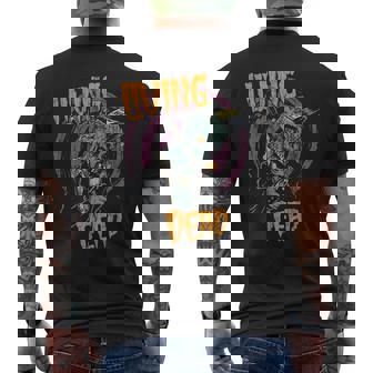 サイコビリー ホラー パンクロック Hr Living Dead Zombie メンズTシャツ バックプリント - Kawaiitshirt