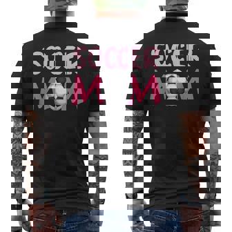 サッカー ママ サッカー プレーヤー マミー サッカー スポーツ サッカー メンズTシャツ バックプリント - Kawaiitshirt
