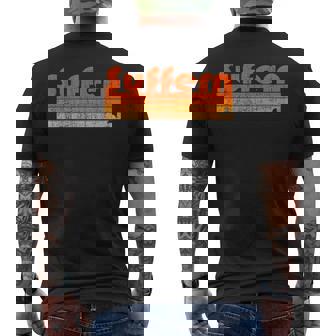 サファーン、ニューヨークレトロ80年代スタイル メンズTシャツ バックプリント - Kawaiitshirt