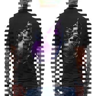 サングラス 夏 涼しい 茄子 メンズTシャツ バックプリント - Kawaiitshirt