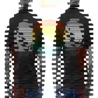 サンセット カタマラン セーリング メンズTシャツ バックプリント - Kawaiitshirt