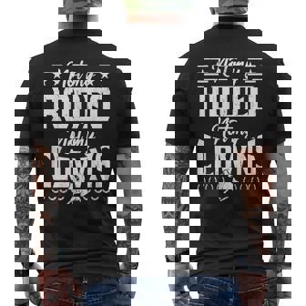 サーカスティック・ノット・マイ・ロデオノット・マイ・クラウンズ・ホース メンズTシャツ バックプリント - Kawaiitshirt