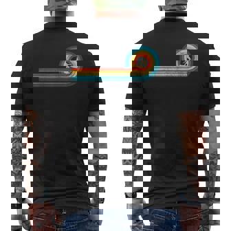 サーファーギフト ヴィンテージ ウェーブ レトロ サーフィン サーフィン ビーチ メンズTシャツ バックプリント - Kawaiitshirt