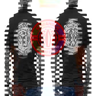 サーフホリック ハングテン サーフライフ サーフボード サーフ サーフィン メンズTシャツ バックプリント - Kawaiitshirt