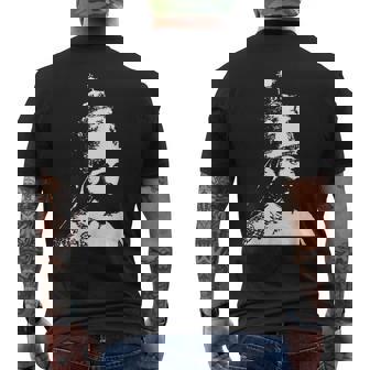 ザ・キング・スタンズ・ハイレ・セラシエ・クラウン メンズTシャツ バックプリント - Kawaiitshirt