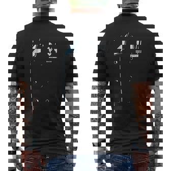 シェフコスチュームコートユニフォーム おもしろクックジャケット 料理用 メンズTシャツ バックプリント - Kawaiitshirt