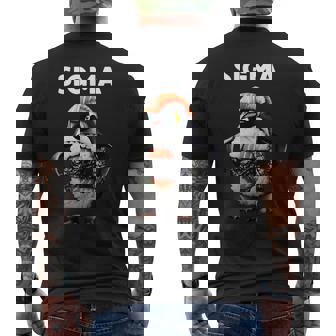 シグマ イタリアン ブレイン ミーム ペンギン 寿司 サーモン ユース キッズ メンズTシャツ バックプリント - Kawaiitshirt