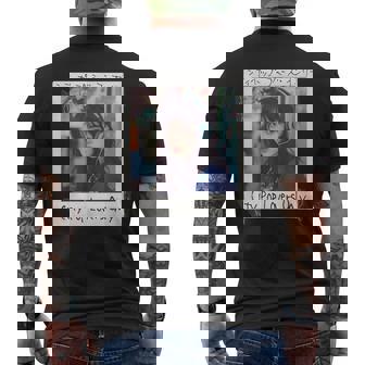 シティポップ 春 桜 日本の美学 ヴェイパーウェイブ Japanese Aesthetic メンズTシャツ バックプリント - Kawaiitshirt