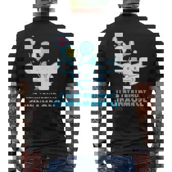 シナモロール It's My Birthday メンズTシャツ バックプリント - Kawaiitshirt