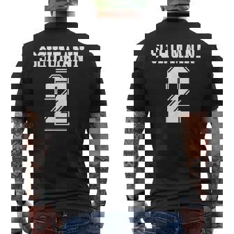 シューマン第2交響曲面白いスポーツchumann 2 メンズTシャツ バックプリント - Kawaiitshirt