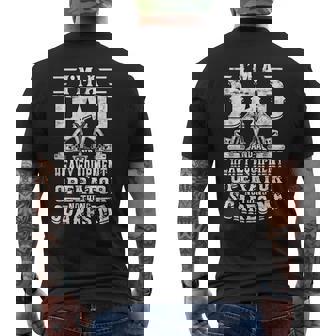 ショベルオペレーター 重機オペレーター メンズTシャツ バックプリント - Kawaiitshirt