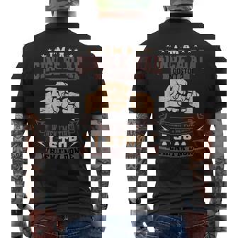 シングルパパ唯一の親ソロペアレントフッドローン・ファーザー メンズTシャツ バックプリント - Kawaiitshirt