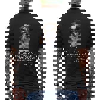 シーズーシャツ メンズTシャツ バックプリント - Kawaiitshirt