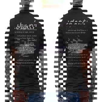 シーラカンス。 メンズTシャツ バックプリント - Kawaiitshirt